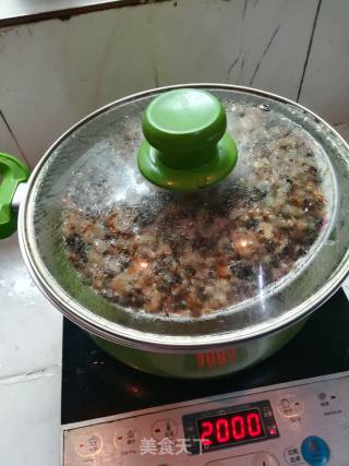 梅菜干肉饼的做法步骤：8
