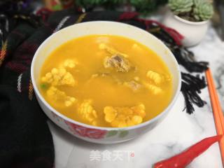 南瓜排骨浓汤的做法步骤：10