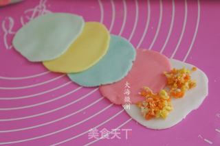 冰皮素馅蒸饺的做法步骤：7