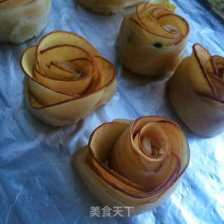 玫瑰苹果塔的做法步骤：8