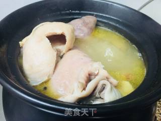 猪肚煲土鸡的做法步骤：7