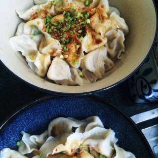 大葱羊肉水饺的做法步骤：11