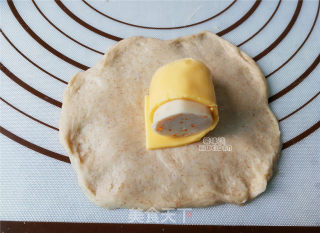 黑麦鱼肠芝士餐包的做法步骤：8