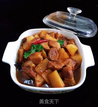萝卜炖肉的做法步骤：10