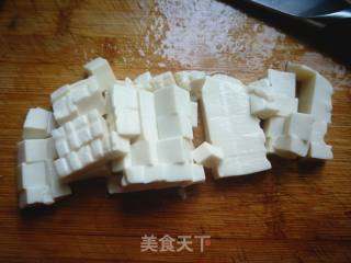 虾仁豆腐羹的做法步骤：2