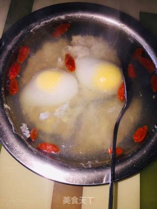 简单快手鸡蛋肉饼汤的做法步骤：3