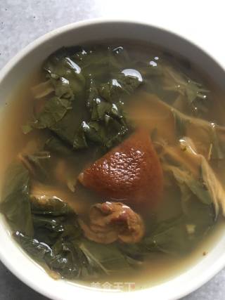 蚝干陈皮无花果煲菜干的做法步骤：10