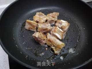 榄角煎排骨的做法步骤：6