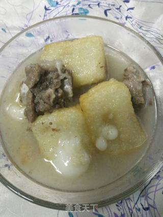糍粑排骨汤的做法步骤：8