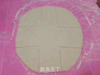 如何制作层次分明的发面千层饼的做法步骤：2