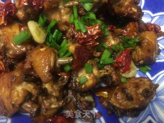 辣子鸡中翼的做法步骤：5