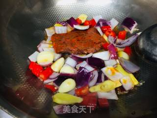 牛肉年糕淮山小火锅的做法步骤：8