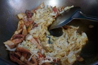 东北菜酸菜猪肉炖粉条的做法步骤：5