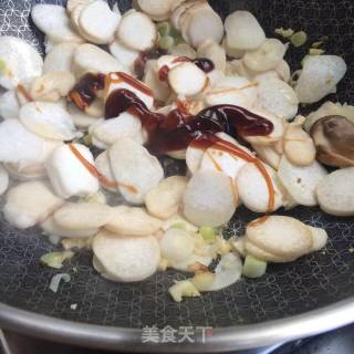 蚝油鲍菇片的做法步骤：6