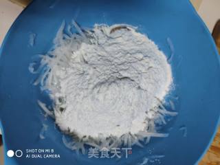 萝卜丝早餐饼的做法步骤：3