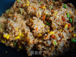 饺子皮糯米烧卖的做法步骤：10