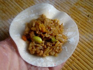 饺子皮糯米烧卖的做法步骤：11