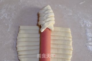 花辫馒头的做法步骤：5