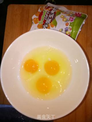 水果玉米炒鸡蛋的做法步骤：1