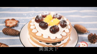 圣诞裸蛋糕的做法步骤：12