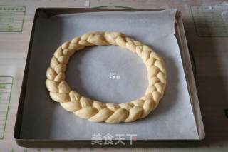 圣诞花环面包的做法步骤：16
