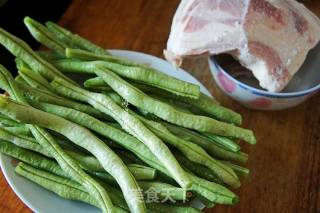 架豆角炒肉的做法步骤：1
