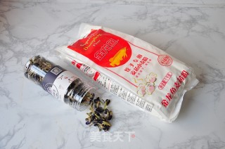 蝶豆花鸡汤面的做法步骤：1