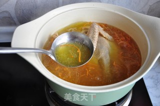 蝶豆花鸡汤面的做法步骤：7