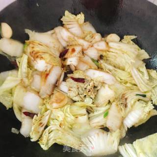 醋溜白菜的做法步骤：7