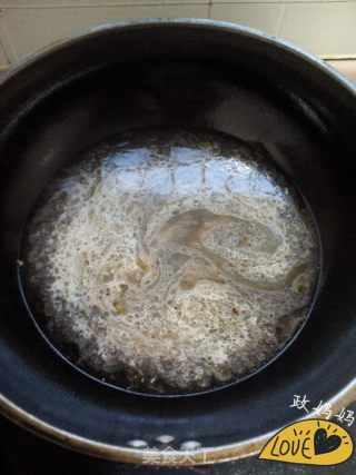 肉丁菠菜汤的做法步骤：8