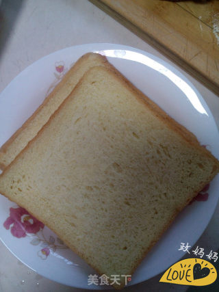 吐司三明治的做法步骤：2