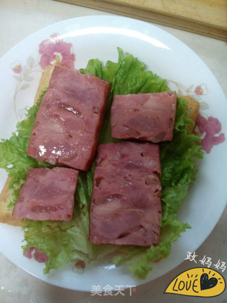 吐司三明治的做法步骤：4