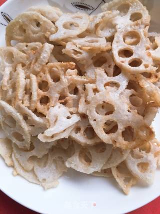 如何制作麻辣藕片的做法步骤：4