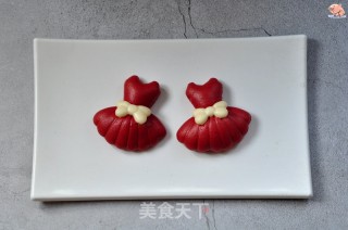 小裙子馒头的做法步骤：9