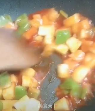 菠萝咕咾肉的做法步骤：10