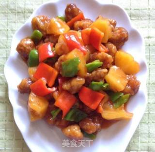菠萝咕咾肉的做法步骤：12