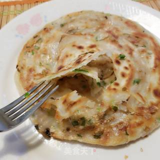 香酥椰子油葱油饼的做法步骤：18