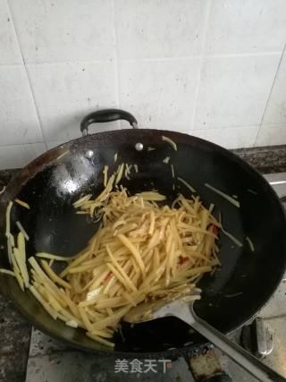 酸辣土豆丝的做法步骤：7