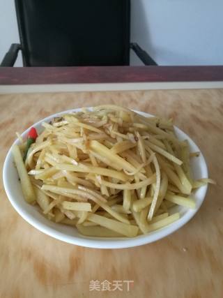 酸辣土豆丝的做法步骤：8