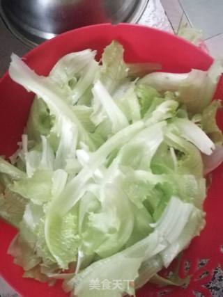 香辣生菜的做法步骤：1