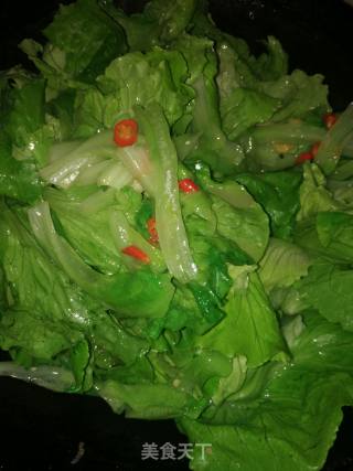 香辣生菜的做法步骤：5