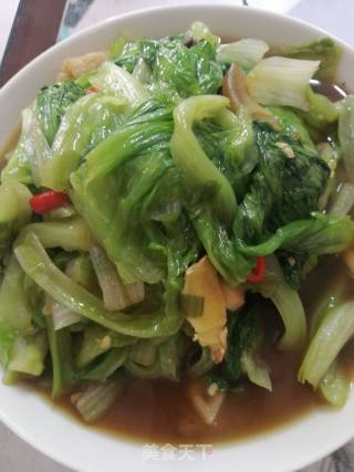 香辣生菜的做法步骤：8