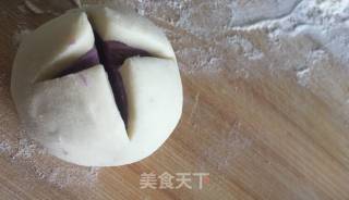 紫薯开花馒头的做法步骤：27