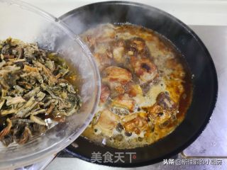 梅干菜烧排骨的做法步骤：6