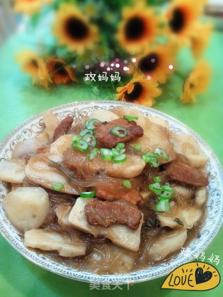 芋头炖粉条的做法步骤：10