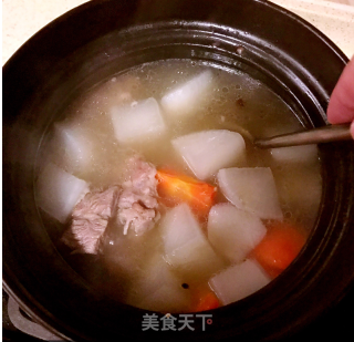 羊肉萝卜煲-冬日进补正当时的做法步骤：9