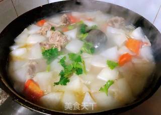 #萝卜#排骨炖萝卜的做法步骤：12