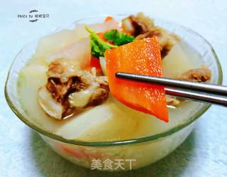 #萝卜#排骨炖萝卜的做法步骤：15