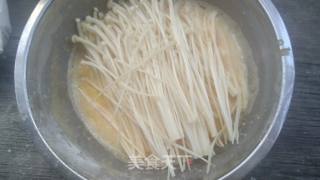 干炸金针菇的做法步骤：4