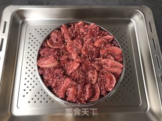 莲藕粉蒸肉的做法步骤：7